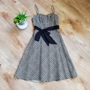 WHBM CHECKERED DRESS